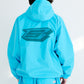 BSRABBIT SPIDERWEB HOODED JACKET MINT BSR2425FWJK075