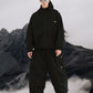 BSRABBIT SPIDERWEB SUPER WIDE JOGGER PANTS BLACK BSR2425FWPT061