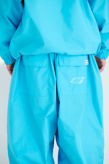 BSRABBIT SPIDERWEB SUPER WIDE JOGGER PANTS MINT BSR2425FWPT060
