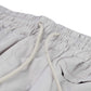 BSRABBIT SPIDERWEB SUPER WIDE JOGGER PANTS SILVER GRAY BSR2425FWPT062