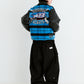 BSRABBIT STAR B VARSITY JACKET STRIPE BLUE BSR2425FWJK043