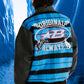 BSRABBIT STAR B VARSITY JACKET STRIPE BLUE BSR2425FWJK043