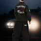 BSRABBIT STAR B VARSITY JACKET VINTAGE LEATHER BLACK BSR2425FWJK042