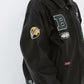 BSRABBIT STAR B VARSITY JACKET VINTAGE LEATHER BLACK BSR2425FWJK042