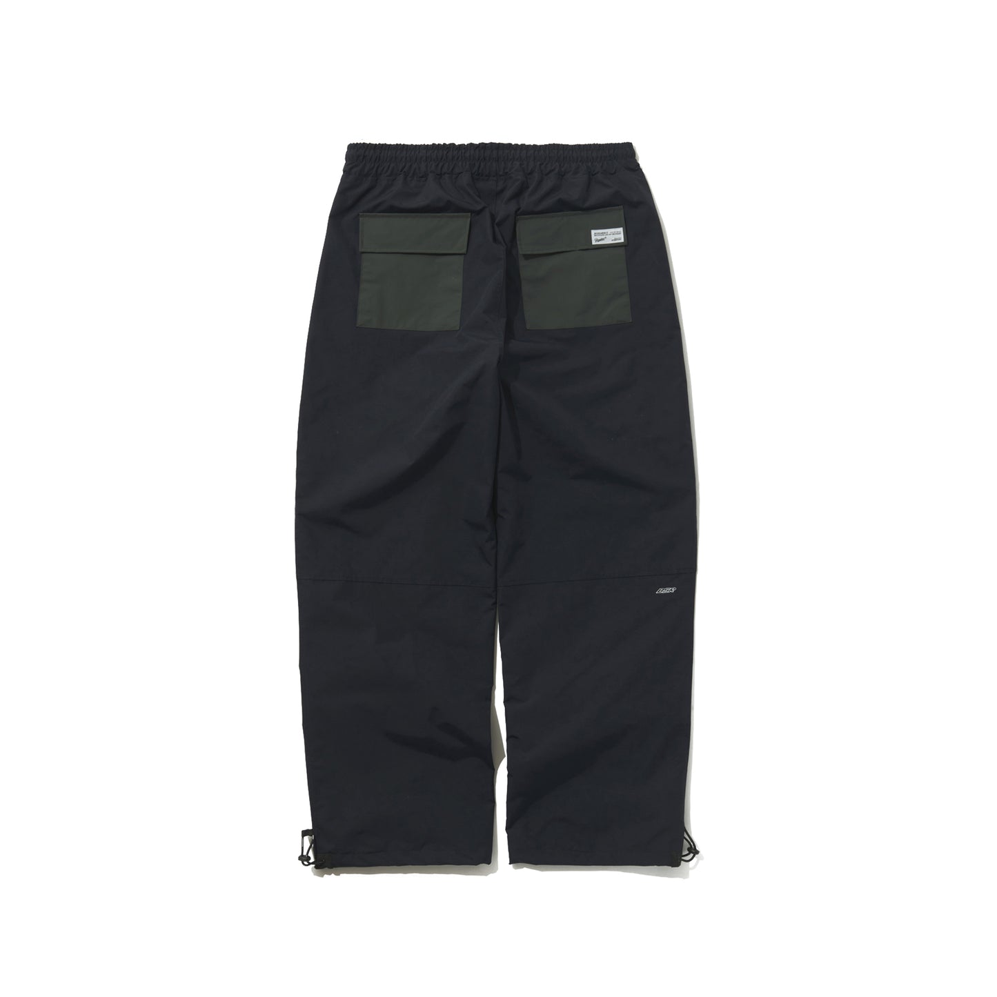 BSRABBIT STITCH BOX WIDE TRACK PANTS DARK NAVY BSR2425FWPT089