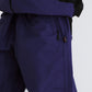 BSRABBIT STITCH BOX WIDE TRACK PANTS PURPLE BSR2425FWPT090