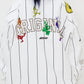 BSRABBIT STRIPE SPORTY PULLOVER JACKET WHITE BSR2425FWJK138