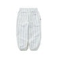 BSRABBIT STRIPE SPORTY SUPER WIDE JOGGER PANTS WHITE BSR2425FWPT056