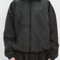 BSRABBIT SUIT HOODED JACKET CHARCOAL BSR2425FWJK086