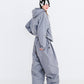 BSRABBIT SUIT HOODED JACKET GRAY BSR2425FWJK087