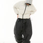 BSRABBIT SUIT SUPER WIDE VENTILATION PANTS CHARCOAL BSR2425FWPT063