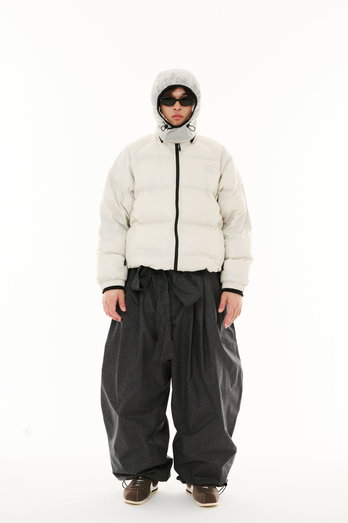 BSRABBIT SUIT SUPER WIDE VENTILATION PANTS CHARCOAL BSR2425FWPT063