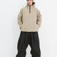 BSRABBIT SUIT SUPER WIDE VENTILATION PANTS CHARCOAL BSR2425FWPT063