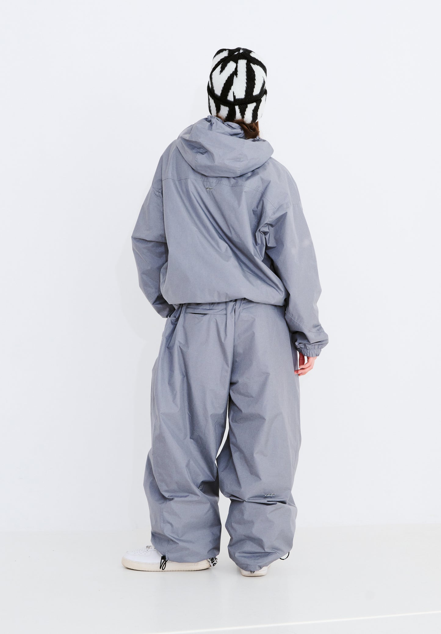 BSRABBIT SUIT SUPER WIDE VENTILATION PANTS GRAY BSR2425FWPT064