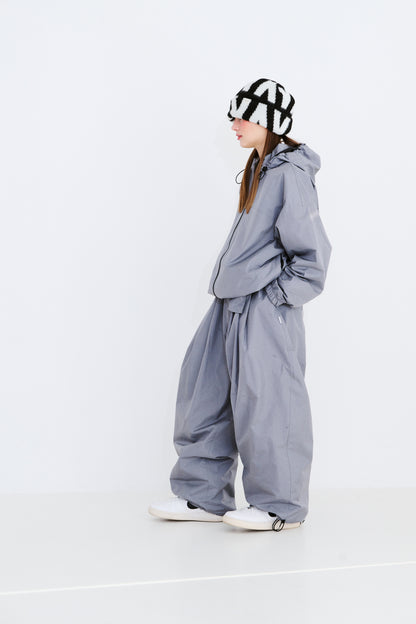 BSRABBIT SUIT SUPER WIDE VENTILATION PANTS GRAY BSR2425FWPT064