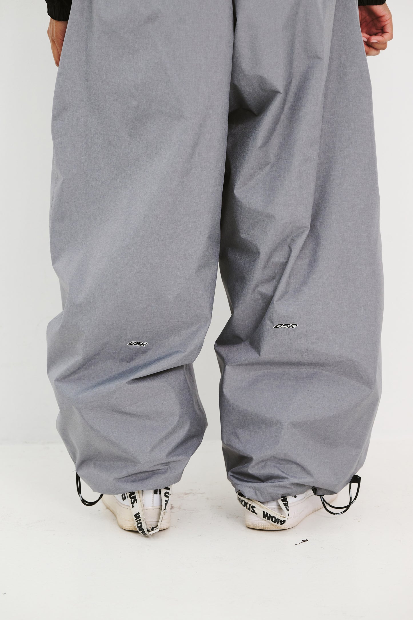 BSRABBIT SUIT SUPER WIDE VENTILATION PANTS GRAY BSR2425FWPT064