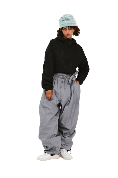 BSRABBIT SUIT SUPER WIDE VENTILATION PANTS GRAY BSR2425FWPT064