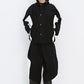 BSRABBIT UNUSUAL HOODED JACKET BLACK BSR2425FWJK074