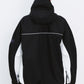 BSRABBIT UNUSUAL HOODED JACKET BLACK BSR2425FWJK074