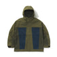 BSRABBIT UNUSUAL HOODED JACKET KHAKI BSR2425FWJK073