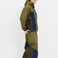 BSRABBIT UNUSUAL HOODED JACKET KHAKI BSR2425FWJK073