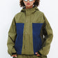 BSRABBIT UNUSUAL HOODED JACKET KHAKI BSR2425FWJK073