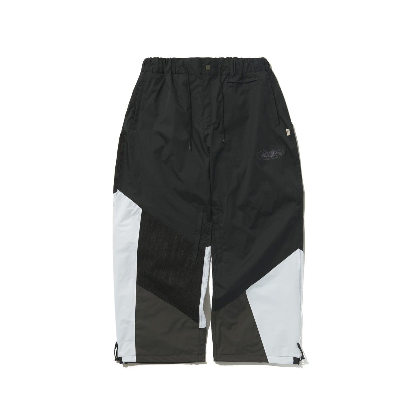 BSRABBIT UNUSUAL SUPER WIDE VENTILATION PANTS BLACK BSR2425FWPT069