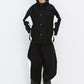 BSRABBIT UNUSUAL SUPER WIDE VENTILATION PANTS BLACK BSR2425FWPT069