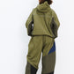 BSRABBIT UNUSUAL SUPER WIDE VENTILATION PANTS KHAKI BSR2425FWPT068