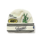 BSRABBIT VARIETY PATCH BEANIE IVORY BSR2425FWBN011