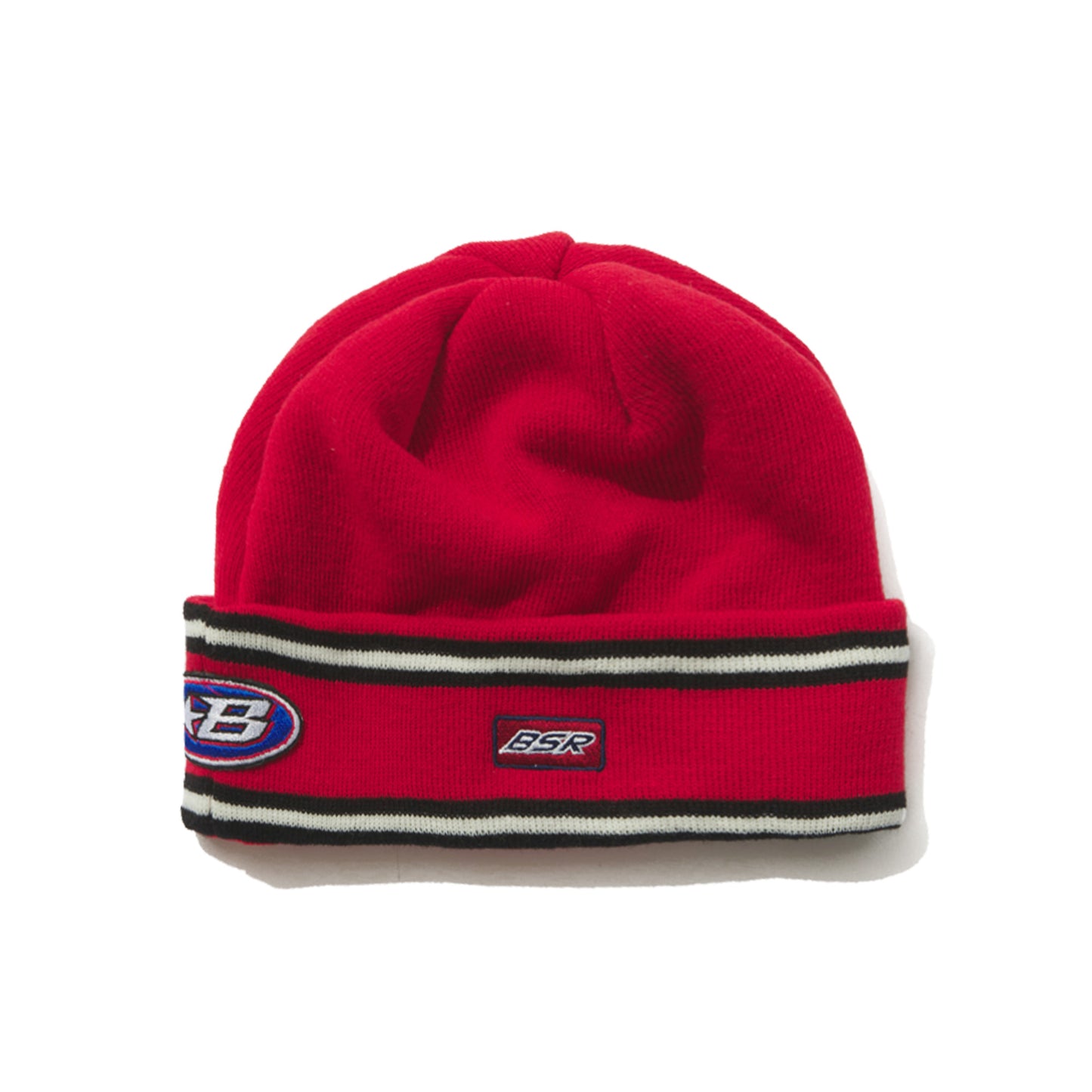 BSRABBIT VARIETY PATCH BEANIE RED BSR2425FWBN012