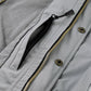 BSRABBIT VARIETY PATCH SNAP JACKET ASH BLUE BSR2425FWJK093