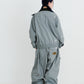 BSRABBIT VARIETY PATCH SNAP JACKET ASH BLUE BSR2425FWJK093