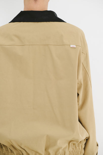 BSRABBIT VARIETY PATCH SNAP JACKET BEIGE BSR2425FWJK092