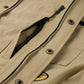 BSRABBIT VARIETY PATCH SNAP JACKET BEIGE BSR2425FWJK092