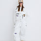 BSRABBIT VARIETY PATCH SNAP JACKET WHITE BSR2425FWJK091