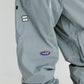 BSRABBIT VARIETY PATCH SUPER WIDE VENTILATION PANTS ASH BLUE BSR2425FWPT059