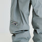 BSRABBIT VARIETY PATCH SUPER WIDE VENTILATION PANTS ASH BLUE BSR2425FWPT059