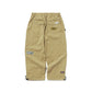 BSRABBIT VARIETY PATCH SUPER WIDE VENTILATION PANTS BEIGE BSR2425FWPT058