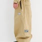 BSRABBIT VARIETY PATCH SUPER WIDE VENTILATION PANTS BEIGE BSR2425FWPT058