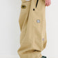 BSRABBIT VARIETY PATCH SUPER WIDE VENTILATION PANTS BEIGE BSR2425FWPT058