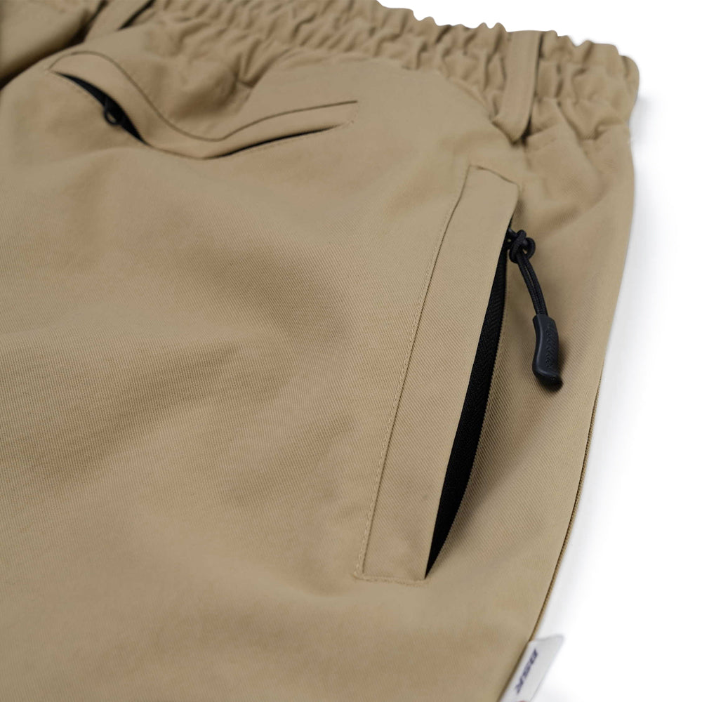 BSRABBIT VARIETY PATCH SUPER WIDE VENTILATION PANTS BEIGE BSR2425FWPT058