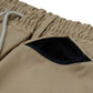 BSRABBIT VARIETY PATCH SUPER WIDE VENTILATION PANTS BEIGE BSR2425FWPT058