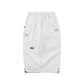 BSRABBIT VARIETY PATCH SUPER WIDE VENTILATION PANTS WHITE BSR2425FWPT057