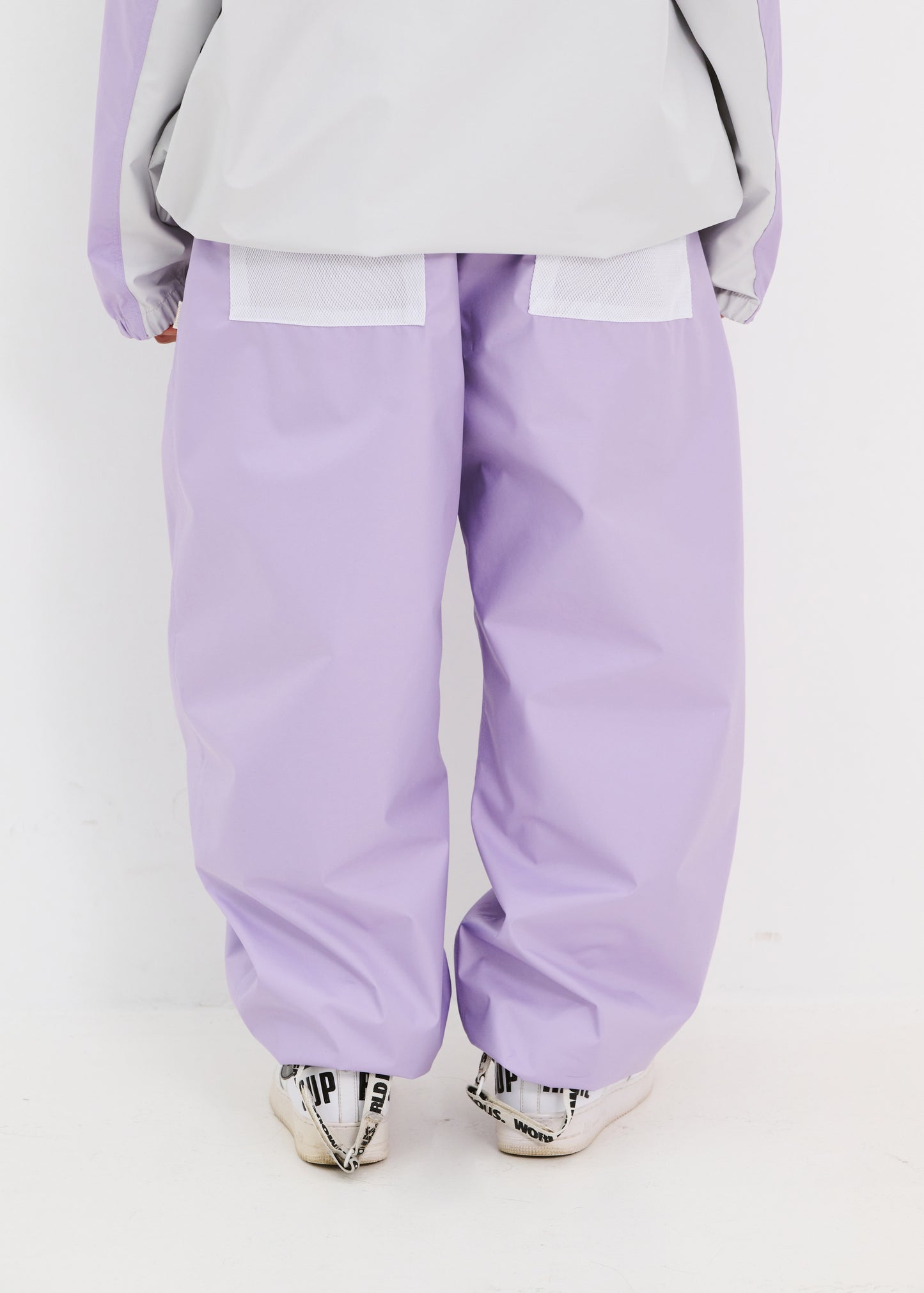 BSRABBIT  WORK 3L SUPER WIDE JOGGER PANTS PURPLE BSR2425FWPT077