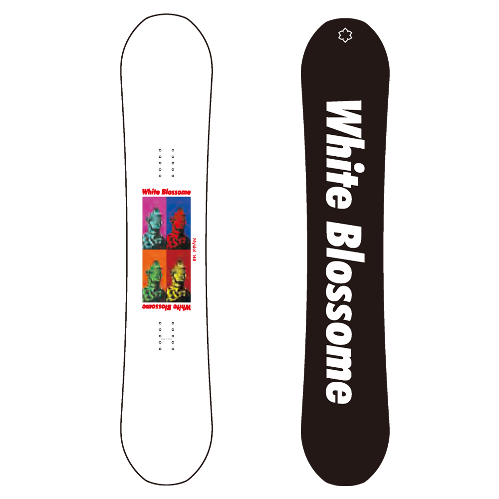 White Blossome Myidol 148 スノーボード Soldout】White Blossome Myidol 25-26モデル – FoumartsLLC